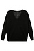 10Days Schwarzer DER DÜNNE PULLOVER