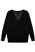 10Days Schwarzer DER DÜNNE PULLOVER