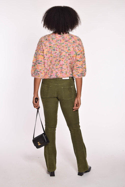 7 For All Mankind Grün Bootcut