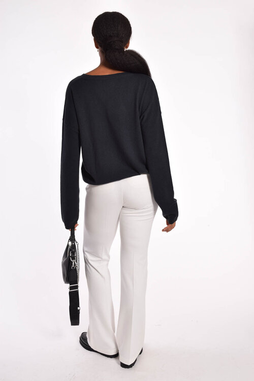 Cambio Ecru mit Rosenmotiv