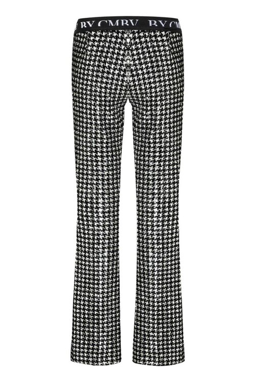 Cambio Flockprint schwarz/silber Francis