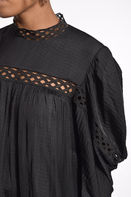 IRO Schwarze Bluse