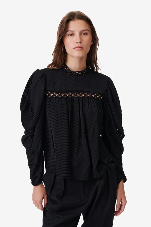 IRO Schwarze Bluse