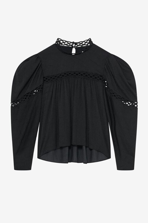 IRO Schwarze Bluse