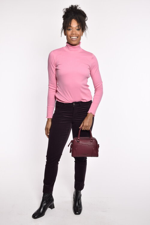 Marc Cain Hose in Pflaumenfarben