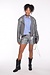 Studio AR by Arma Silberne Rosa Ledershorts