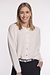 American Vintage Weiße Strickjacke mit Knöpfen