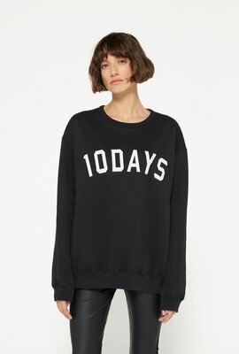 10Days Schwarzer Statement-Pullover