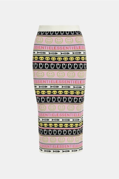 Essentiel Antwerp Off White Gestrickter Rock