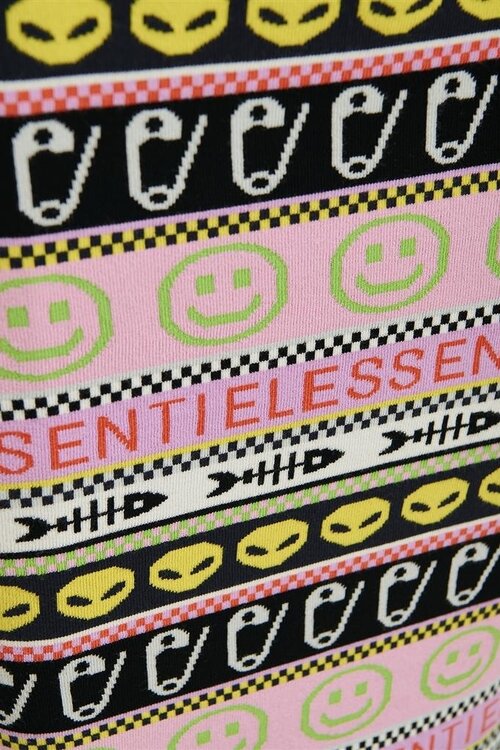 Essentiel Antwerp Cremefarbener Strickrock