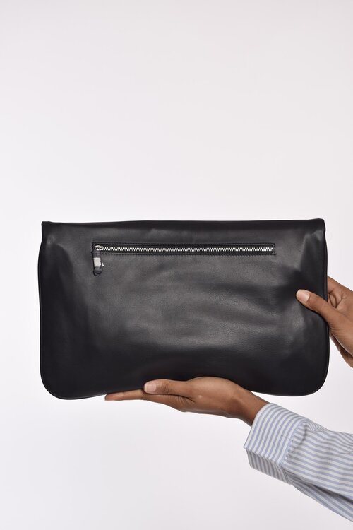 Zadig & Voltaire Rock XL Leder-Schultertasche
