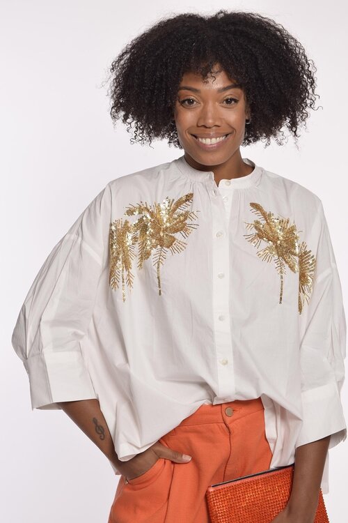 Essentiel Antwerp Weiße Bluse