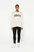 10Days Weicher weißer Melee The Statement-Pullover