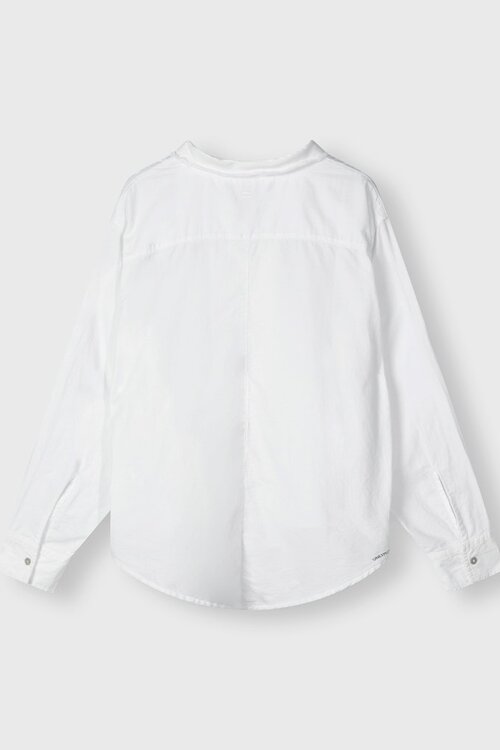 10Days Weißes Piqué-Hemd