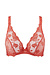 Aubade Orangefarbener Softessence Triangle BH