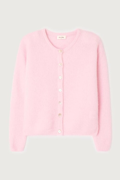 American Vintage Rosa Strickjacke