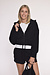 IRO Schwarzer Hoodie