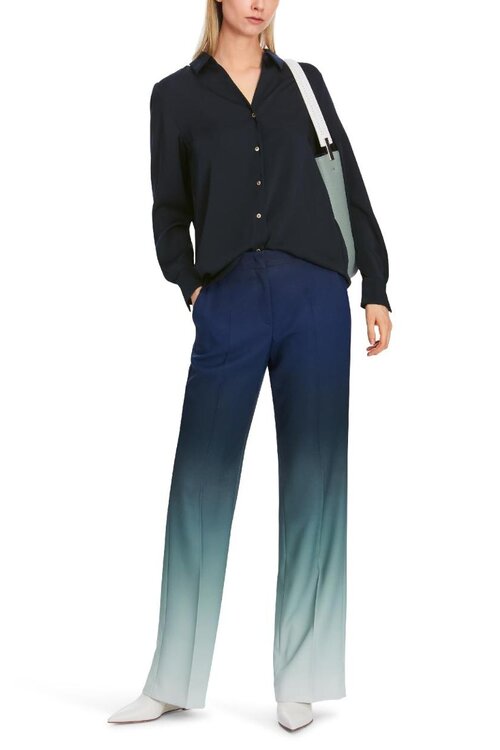 Marc Cain Dunkelblaue Bluse