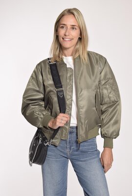 Anine Bing Kaki Bomberjacke