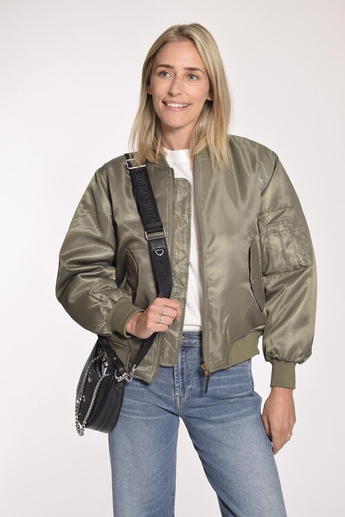 Anine Bing Kaki Bomberjacke