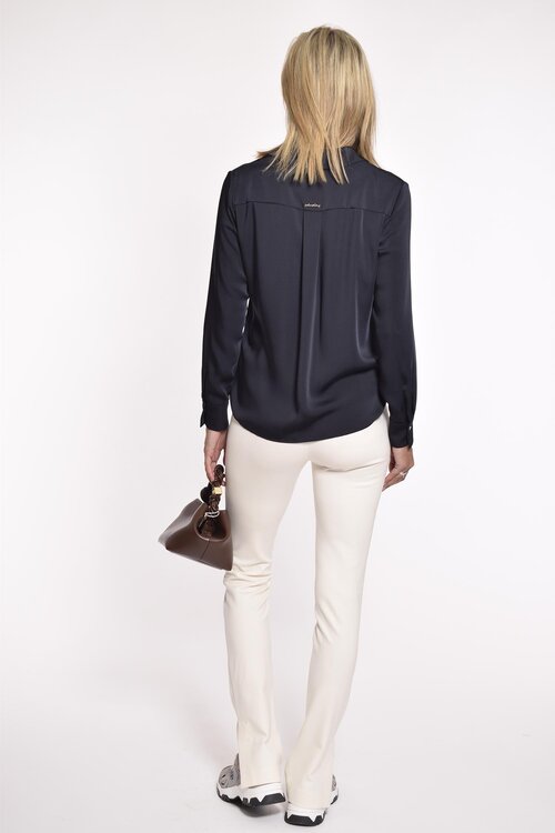 Marc Cain Dunkelblaue Bluse