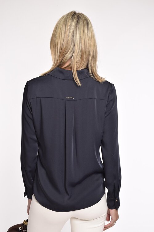 Marc Cain Dunkelblaue Bluse