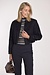 Marc Cain Dunkelblaue Kurze Jacke