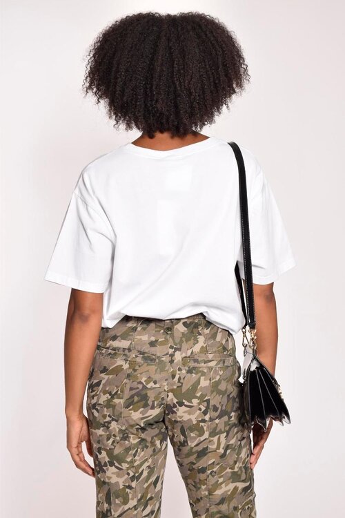 American Vintage Weißes T-Shirt