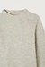 American Vintage Grauer Strickpullover