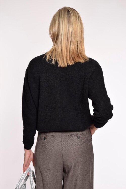 American Vintage Schwarze Strickweste