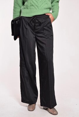 Cambio Schwarze Amalia Cargo Wide Leg
