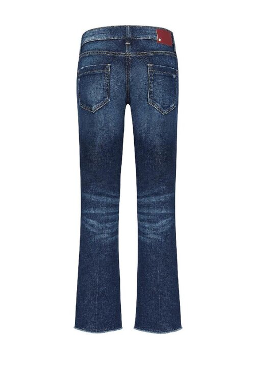 Cambio Indigo Fenja Kick Flared Jeans