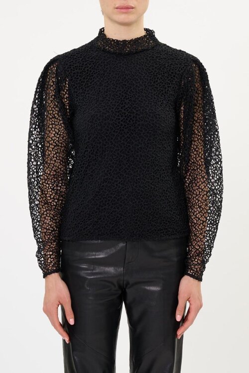 IRO Schwarze Bluse