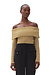Ganni Goldene Bluse