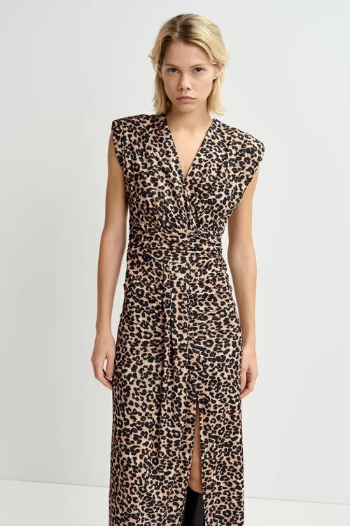 Essentiel Antwerp Leopardenkleid