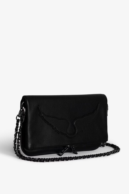 Zadig & Voltaire Schwarze Tasche Rock Wings