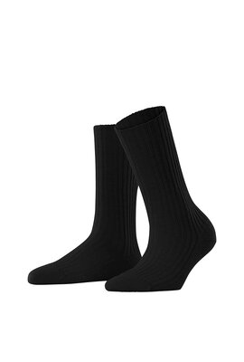 Falke Schwarze FALKE Cosy Wool Boot Damen