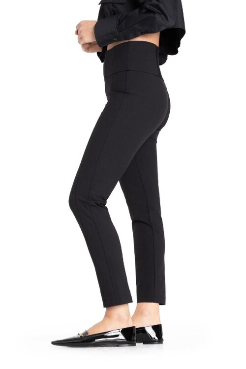 Cambio Schwarze Rebelle Slim Fit Hose