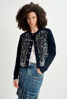 Essentiel Antwerp Dunkelblaue Weste