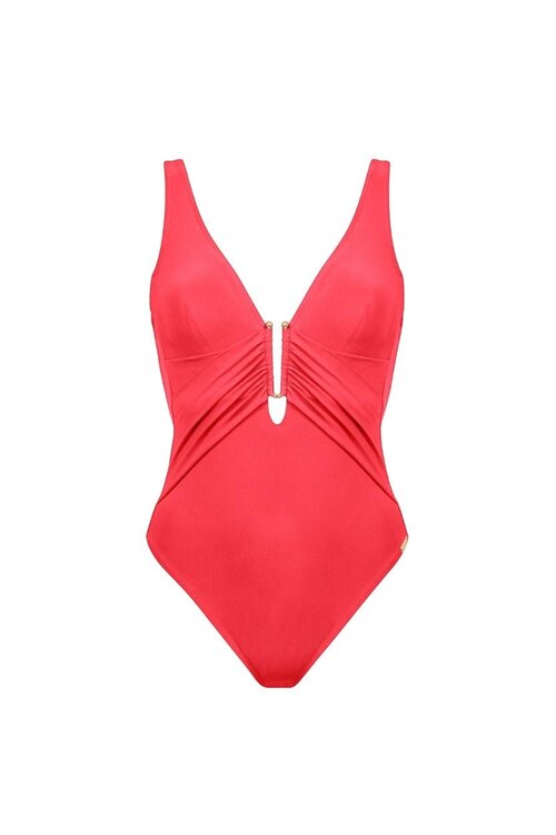 Maryan Beachwear Roter Ehrlichkeit Badeanzug