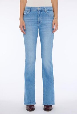 7 For All Mankind Blaue Jeans Bootcut