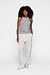 10Days white/black DAS TANKTOP STREIFEN