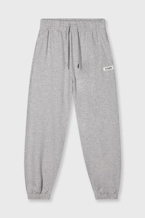 10Days Light Grey Melee THE BAR JOGGER FLEECE