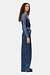 Ganni Indigo Weit geschnittene Jeans