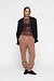10Days Dunkles Fudge-Netz Langarmshirt Leopard
