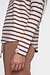 10Days Ecru/Fudge Langarmshirt Leinenstreifen