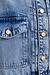 Essentiel Antwerp Blaue Cropped Jeansjacke