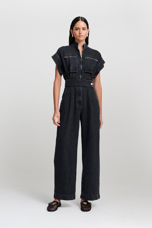 Chptr S Dunkelgrauer Jumpsuit