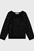 10Days Schwarzer weicher Strickpullover mit Glitzer