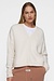 10Days Ecru V-Ausschnitt Strickpullover